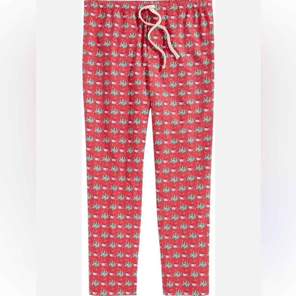 Vineyard Vines Men Printed holiday nautical Lounge Pants Christmas L